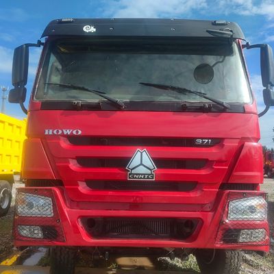 Σινοτρούκ Τάξι 371HP Υδραυλικό τιμόνι Βιομηχανικό φορτηγό απορριμμάτων για πιστοποίηση DOT