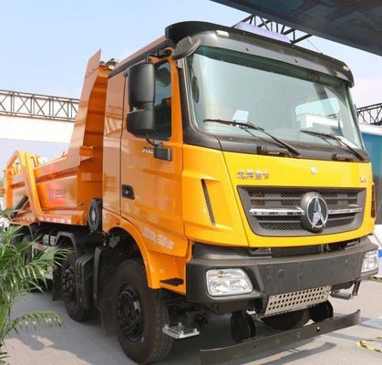 Beiben Heavy Duty 8X4 φορτηγά 320 HP 5,6 μέτρα αυτοκατεβάζοντας χρησιμοποιημένο Sinotruck με 6 μήνες