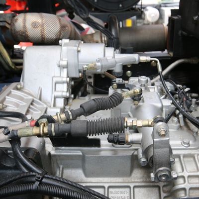 Shacman 8X4 Χρησιμοποιούμενο φορτηγό Beiben V3 320 HP Υδραυλικό τιμόνι αυτοκαταβολή νομίσματος ΗΠΑ