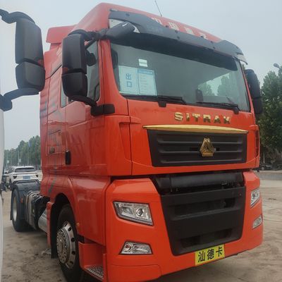 Σάντεκα 6X4 540HP Τρακτέρ GCC Πιστοποιημένο βαρύ φορτηγό για ρυμούλκηση ημιπροσανατολισμού