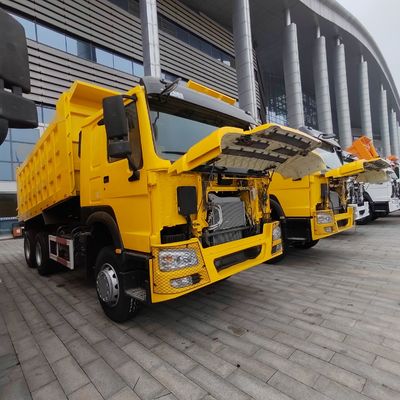 Πλήρης πληρωμή Sinotruk 371HP Μεταφορικό φορτηγό HOWO 6X4 30t Φορτίο Ορυχείο φορτηγό