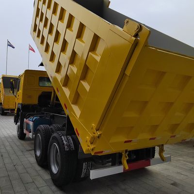 Χρησιμοποιούμενο 6X4 6X6 Τροχαίο 371HP-375HP 10 ελαστικά 20m3 με 11m*2.55m*3.45m Μέγεθος