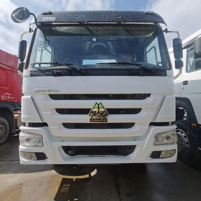 ΗΠΑ 371 Φθηνός ελκυστήρας φορτηγού HOWO με δεξαμενή καυσίμου 1000L και κάθισμα ανάρτησης αέρα
