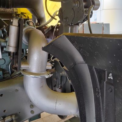 Ισχυρό φορτηγό 8x4 με υδραυλικό τιμόνι και 371HP-375HP Euro2 κινητήρα ντίζελ