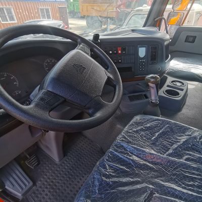 Ανοικτό βαρύ φορτηγό 351-450hp ντίζελ τρακτέρ φορτηγό με αέρα ανάρτηση Κάθισμα οδηγού