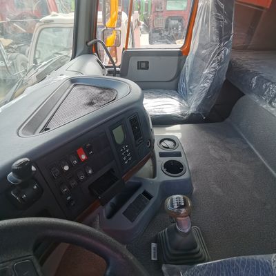 Ανοικτό βαρύ φορτηγό 351-450hp ντίζελ τρακτέρ φορτηγό με αέρα ανάρτηση Κάθισμα οδηγού