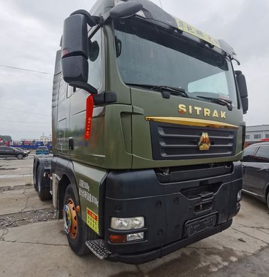 ZZ4257N3247E1H 31-40t Χρησιμοποιημένο βαρύ φορτηγό με δεξαμενή καυσίμου 1000L και κάθισμα ανάρτησης αέρα