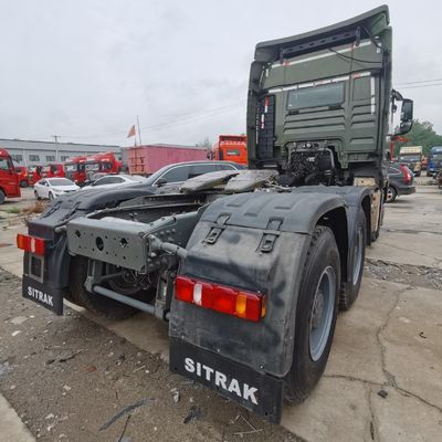 Φορτηγό Shacman Tipper με χειροκίνητη μετάδοση 400L δεξαμενή καυσίμου και σχεδιασμό ελαστικών χωρίς σωλήνες