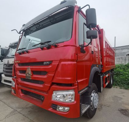 Υδραυλικό τιμόνι Sinotruck Χρησιμοποιούμενο φορτηγό με Hovo 6X4 LHD και κατασκευή ελαστικών