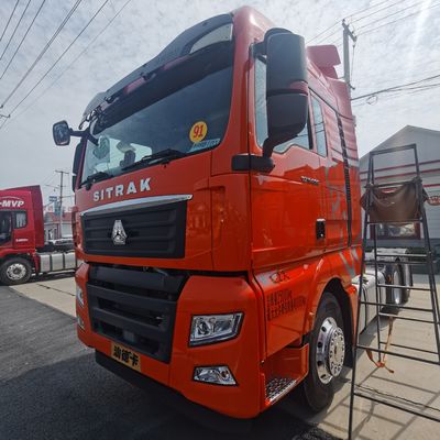 480HP Sinotruck Τρακτικό φορτηγό για ρυμούλκηση Ημιπροσελήντη Αεροεξάρτηση Συμπεριλαμβανομένου καθίσματος