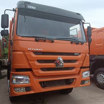 371HP Sinotruk Chassis Υδραυλικό φορτηγό διεύθυνσης για ανθεκτικό εξοπλισμό μεταφοράς