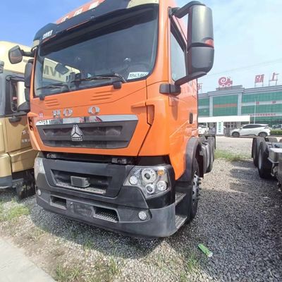 HOWO 6X4 Τρακτικό φορτηγό για βαριές μεταφορές Υδραυλική υποστήριξη της δύναμης διεύθυνσης