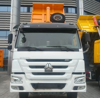 8x4 χειροκίνητο κιβώτιο HOWO 371HP βαρύ φορτηγό σκουπιδιών για σκληρά εργασιακά περιβάλλοντα