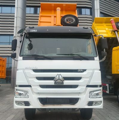 HOWO 371HP βαρύ φορτηγό με υδραυλικό τιμόνι και πιστοποίηση ελαστικών ECE