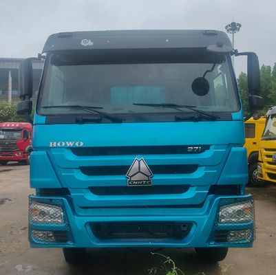 Αυτοαπορριπτικό φορτηγό HOWO 371HP Χρησιμοποιημένο φορτηγό απορριπτικών με 680.00cm * 255.00cm * 380.00cm Μέγεθος συσκευασίας