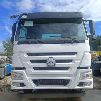 6X4 HOWO 371HP Χρησιμοποιούμενο έλκημα Semi Trailer έλκημα κεφαλή ελκυστήρα με αέρα ανάρτηση κάθισμα