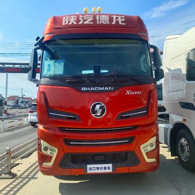 Μεταγωγικό φορτηγό Delong X6000 6X4 με βαρύ κινητήρα ντίζελ και καθίσμα ανάρτησης αέρα 400L