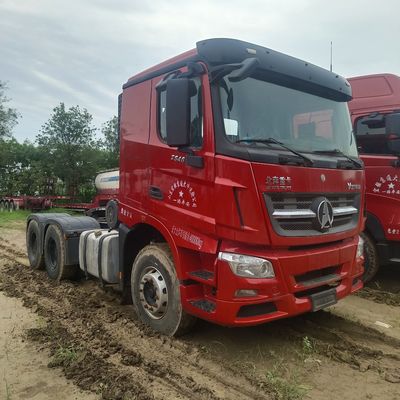 6X4 τροχός κίνησης τρακτέρ Beiben για βαρύ φορτίο έλξης μεταφοράς χωρητικότητας φορτίου 31-40t