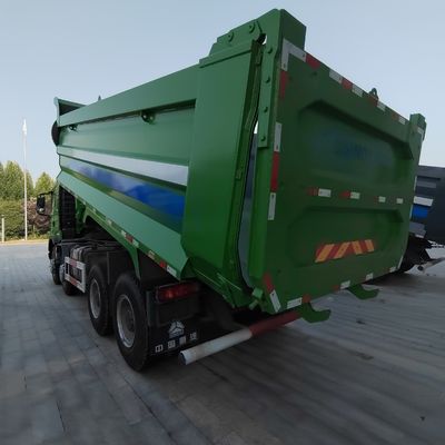 Ελαστικό HOWO Tx 6X4 8X4 10/12 τροχούς ελαστικός φορτηγός εξορυκτικού απορριμμάτων με Hyva Front Lifting