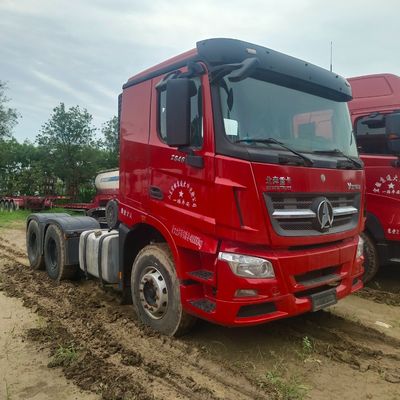 5 θέσεις και υψηλή έλξη Beiben 6X4 βαρύ φορτηγό με εκτιμώμενο χρόνο παράδοσης