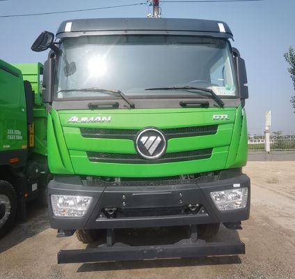 Φωτόν 8X4 Χρησιμοποιούμενο φορτηγό βυθό με καθίσμα εναέριας ανάρτησης Auman φορτηγό βυθό βαριά εργασία