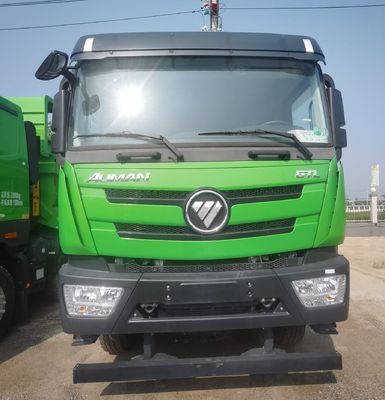 Φωτόν βαρύ φορτίο 8X4 Χρησιμοποιούμενο φορτηγό σκουπιδιών με καθίσμα εναέριας ανάρτησης Daimler Φωτόν Tipper