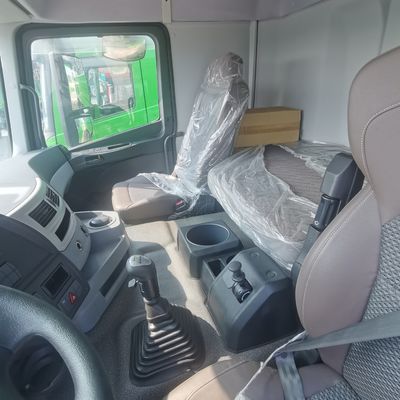 Φωτόν βαρύ φορτίο 8X4 Χρησιμοποιούμενο φορτηγό σκουπιδιών με καθίσμα εναέριας ανάρτησης Daimler Φωτόν Tipper