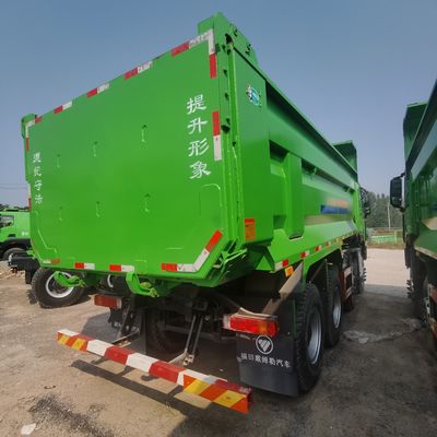 άνετη εναέρια ανάρτηση 31-40t χειροκίνητη μετάδοση φορτηγό Foton Dump για βαρύ φορτίο