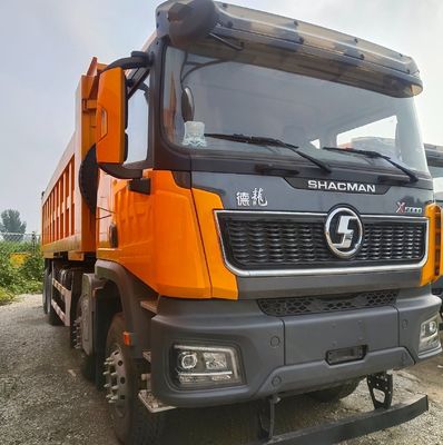 Χωρίς σωλήνες Shaanxi Automobile Delong 8X4 12 τροχών Ορυχείο Μεταφορών Dump Truck