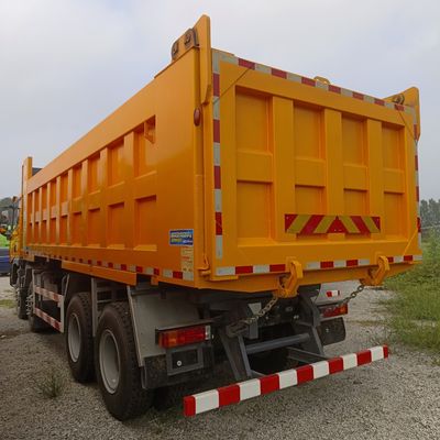 Μεγάλης κλίμακας βαρύ φορτίο 8X4 Delong Dump Truck για εξατομικευμένα έργα μηχανικής