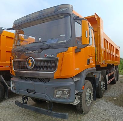 31-40 τόνων Delong X5000 8X4 φορτηγό απορριμμάτων με ελαστικά και χάλυβα άνθρακα