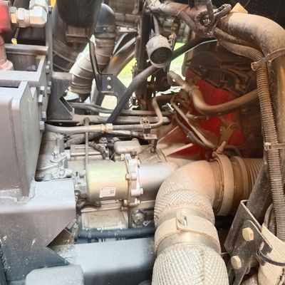 31-40 τόνων Delong X5000 8X4 φορτηγό απορριμμάτων με ελαστικά και χάλυβα άνθρακα