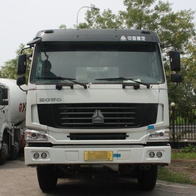 6x4 λειτουργία οδήγησης Χρησιμοποιείται 375 HOWO τύμπανο Μικρατήρα σκυροδέματος φορτηγό για βαριά κατασκευή
