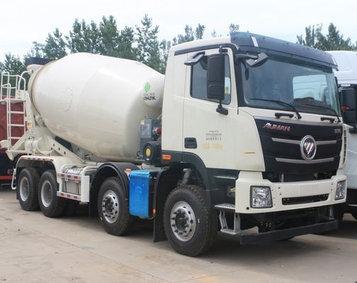 6X4 Rhd Foton Auman 14cbm Τεχνουργός Μείγματος Τσιμέντου για Οδική Μετακίνηση 8