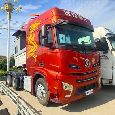 400L δεξαμενή καυσίμου Shaanxi αυτοκινήτου Delong X6000 ντίζελ φορτηγό έλξης με χαρακτηριστικά ρυμούλκησης