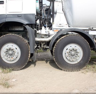 ZZ1257N3647N1 8x4 Χρησιμοποιημένο φορτηγό Sinotruk HOWO 380 HP Μικρατήρας σκυροδέματος με υψηλή αντοχή