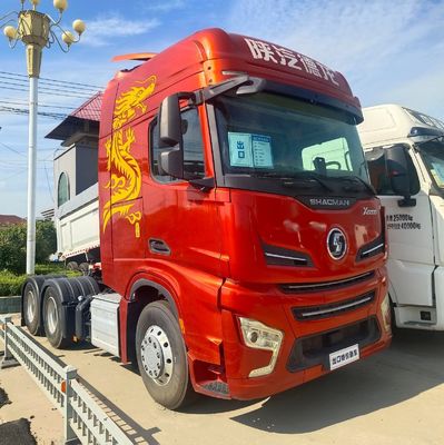 Shaanxi Automobile Delong X6000 Diesel Traction Truck Package Ακαθάριστο βάρος 8800.000kg