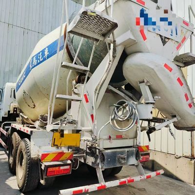Sinotruk 8m3 Diesel Agitator Φορτηγό φορτηγό με υδραυλικό τιμόνι