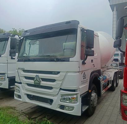 300-400 ίππους μέγιστη ισχύς HOWO 6X4 Χρησιμοποιούμενο φορτηγό αναμειγνύματος σκυροδέματος για μεταφορές κατασκευών