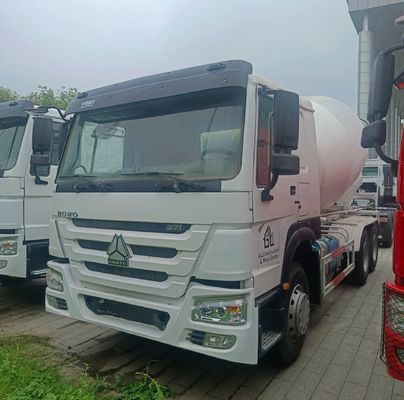 Euro 3 βαρύ φορτηγό Haowo 371 Μεταφορές κατασκευής 6X4 Χρησιμοποιημένο φορτηγό ανάμειξης σκυροδέματος