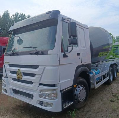 Χειροκίνητο κιβώτιο HOWO 380HP 12m3 Euro 3 6X4 βαρύ φορτηγό με ελαστικά