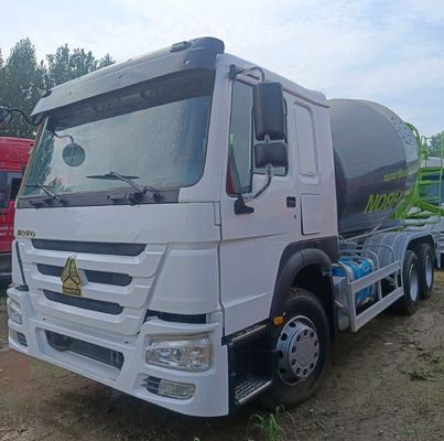 ZZ1257N3647N1 12m3 380HP βαρύ φορτίο 6X4 οριζόντιο φορτηγό αναμεικτικά σκυροδέματος σε προσιτή τιμή