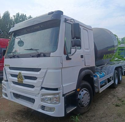 ΗΠΑ Αρχική πληρωμή Sinotruk 12m3 380HP Utility Beton Mixer Truck για την κατασκευή