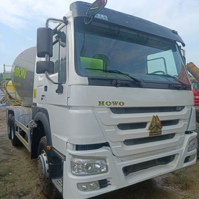 Προσαρμοσμένο HOWO 12m3 380HP Utility Beton Mixer Truck με υδραυλικό σύστημα διεύθυνσης