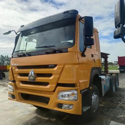 Εθνικός όμιλος βαρέων φορτηγών Haowo μεταφορικός τρακτέρ μεταφοράς μεταχειρισμένου χρήματος