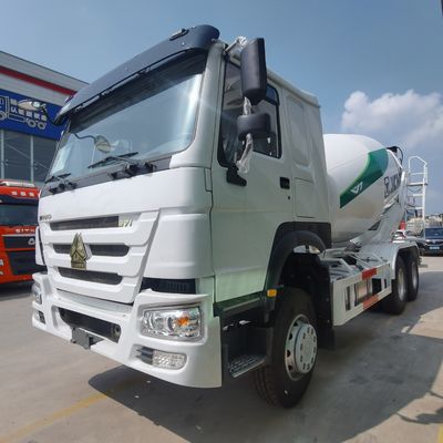 12100.000kg Ακαθάριστο βάρος Ελαστικά Τροχαίο αναμεικτήρα σκυροδέματος για βαριά έργα κατασκευής