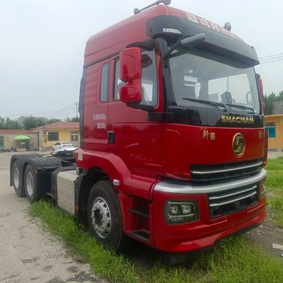 Shaanxi Automobile Delong Diesel 6X4 Τρακτέρ φορτηγό με κάθισμα εναέριας ανάρτησης πλήρη πληρωμή