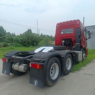 Shaanxi Automobile Delong Diesel 6X4 Τρακτέρ φορτηγό με κάθισμα εναέριας ανάρτησης πλήρη πληρωμή
