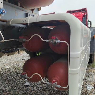 Μεταφορικό φορτηγό Sinotruck Sitrak Χρησιμοποιούμενο 6X4 CNG 460HP Τρακτέρ-φορτηγό με υψηλή αντοχή