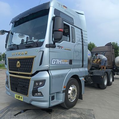 Πώληση φορτηγού μεταφοράς Shandeka 630HP 6X4 με ελκυστήρα αερίου για μεταφορά εμπορευμάτων